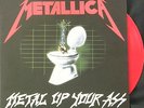METALLICA METAL UP YOUR ASS LP COLOR VINYL