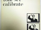 private press minimal synth   TONE SET CALIBRATE S/T LP   NM orig. with insert