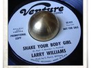 Larry Williams Shake Your Body Girl LATIN SOUL MOD HEAR 45