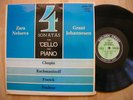 ZARA NELSOVA /JOHANNESEN 4 sonatas for cello GOLDEN CREST 2LP rare NM