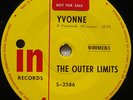 THE OUTER LIMITS/YVONNE/OZ GARAGE FREAKBEAT IN-LABEL SAMPLE-45/RARE W&G PROMO SH