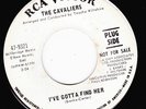 NORTHERN SOUL 45 RPM - THE CAVALIERS on RCA RECORDS