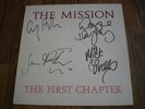THE MISSION - THE FIRST CHAPTER SIGNED A1 B2 MERCURY 1987 EX WAYNE HUSSEY