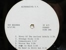 ALTERNATIVE TV Strange Kicks 1981 US ORG Acetate LP IRS Records Post PUNK