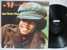 MICHAEL JACKSON GOT TO BE THERE 1974 LP PICTURE W/INSERT EX+   NM- Promo
