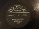 Bobby Helms JINGLE BELL ROCK / CAPTAIN SANTA CLAUS - 78 RPM record - Decca