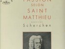 Bach French Vega St Matthew Passion Box 4 Lps Scherchen Laszlo Cuenod Ruhfuss