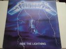 Metallica Ride The Lightning 1993 Venezuela Pressing - White label - RARE
