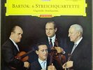 HUNGARIAN STRING QUARTET-BARTOK 6 String Quartet DGG TULIP Red Stereo SLPM 3-LP