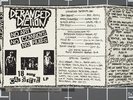 Deranged Diction No Art demo tape original 1983 kbd punk Green River Pearl Jam