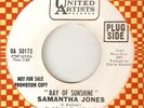 SAMANTHA JONES - RAY OF SUNSHINE / HOW DO YOU SAY GOODBYE PROMO NORTHERN SOUL 45
