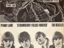 BEATLES 'PENNY LANE' DENMARK RARE 'MAP' PS 45