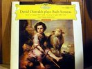 DAVID OISTRAKH & HANS PICHNER / plays BACH sonatas / OG GER DGG RED STEREO / EX