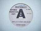 EX UK PICCADILLY DEMO - PETER'S FACES - JUST LIKE ROMEO AND JULIET