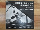 Chet Baker Quartet original mono Pacific Jazz VG++  PJ-6 w/ Russ Freeman