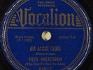 Hear Blues 78 rpm PEETIE WHEATSTRAW All Alone Blues VOCALION 04912