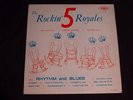 THE ROCKIN 5 ROYALES Original Apollo Green Label LP VG+