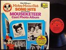 Walt Disney's Mickey Mouse Club Song Hits; with a Personal Mouseketeer Cast Phot