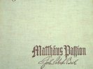 BACH MATTHAUS PASSION VAN DER HORST - TELEFUNKEN 4 LP  4 LP BOX NM+BOOKLETS