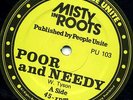 MISTY IN ROOTS - POOR & NEEDY   UK ROOTS KILLER LISTEN