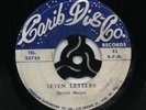 SEVEN LETTERS / SHOWER OF RAIN Derrick Morgan ( 1st Press JA *CARIB-DIS-CO* ) ?