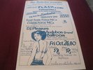 RARE ORIGINAL AFRIKA BAMBAATAA & SOUL SONIC , GRAND MASTER FLASH FURIOUS 5 .1980