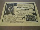 RARE ORIGINAL SMALL AFRIKA BAMBAATAA, JAZZY J, RED ALERT & SOUL SONIC .1980