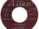 FIVE WILLOWS  ALLEN 1002  DELORES/ALL NIGHT LONG  VG/VG+  $350.00