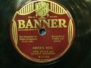 78 RPM   Rare  Bob Wills Fiddle  with Sleepy Johnson  Banner Label 61158 VG+