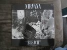 NIRVANA / BLEACH / LP / PINK VINYL / SUB POP / AUTOGRAPHED