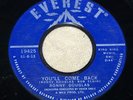 RONNY DOUGLAS  You'll Come Back  RARE POPCORN SOUL 45 ON EVEREST *HEAR*