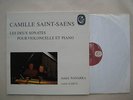 CAMILLE SAINT-SAENS LES SONATES POUR VIOLONCELLE ET PIANO ANDRE NAVARRA