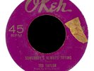 TED TAYLOR Somebody's Always Trying on OKEH Northern Soul R&B 45 Hear