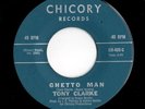 Funk 45 TONY CLARKE Ghetto Man/Love Power Chicory HEAR