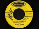 CAJUN FRENCH 45 ALDUS ROGER TRIANGLE SPECIAL LA LOUISIANNE 8076 CLEAN VG+ HEAR