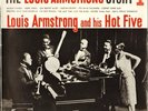 LOUIS ARMSTRONG & HIS HOT FIVE story volume 1 BBL 7134 uk philips LP PS EX/EX