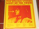 THE ROLLING STONES LIGHT UP THE TOWN 2 lp set San Diego 1981