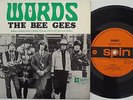 BEE GEES Words EP 60s Orig OZ SPIN Pic Cover AUSTRALIA EX Nice Copy Barry Gibb