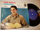 ELVIS PRESLEY Surrender FRANCE EP 1961 PETIT TROU Solid Center