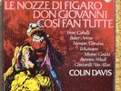 Vinyl/ Schallplatte: Mozart Le nozze di figaro, don Giovanni, Cosi fan tutte
