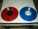Led Zeppelin - Seattle Daze Live '73 - 2 LP Clear Blue & Red Colored Vinyl Rare