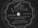 Jimmie Rodgers Meets Carter Family-Victor 23574-Some Talking, Kinda Neat- LISTEN