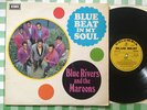 Blue Rivers & The Maroons - Blue Beat In My Soul RARE UK Columbia LP Demon Fuzz