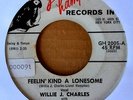 NORTHERN SOUL - WILLIE J. CHARLES - FEELIN KIND A LONESOME - GLAD HAMP 45