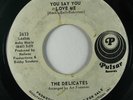 Northern Soul 45 THE DELICATES You Say You Love Me / Got A Crush on Pulsar wlp
