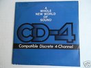 BOBBY DARIN CD-4 Channel Test Record & Moog Sound WLP PROMO 45 DJ COPY & PICTURE
