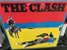THE CLASH GIVE 'EM ENOUGH ROPE  WITH POSTER PROMO LP WLP  RARE PUNK
