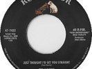 Ted Harris / Just Thought I'd Set You Straight / Rare Rockabilly Repro