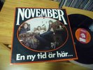 NOVEMBER EN NY TID ÄR HÄR 1970 MINT SWEDEN PROG. KILLER