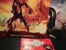 W.A.S.P....WASP THE LAST COMMAND VINYL LP SIGNED